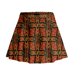 Geometric Doodle 2 Mini Flare Skirt by dressshop