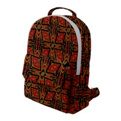 Geometric Doodle 2 Flap Pocket Backpack (Large)