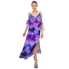 Tie Dye 1 Maxi Chiffon Cover Up Dress