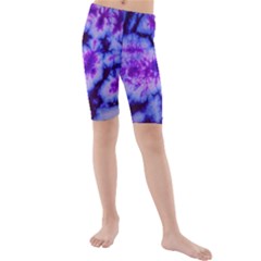 Tie Dye 1 Kids  Mid Length Swim Shorts