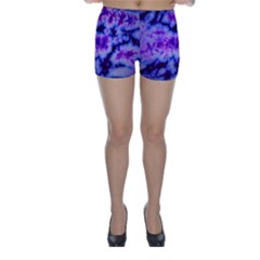 Tie Dye 1 Skinny Shorts by dressshop