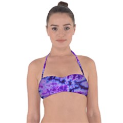 Tie Dye 1 Halter Bandeau Bikini Top