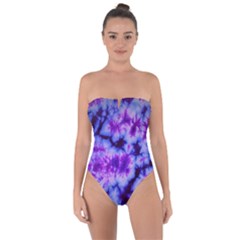 Tie Dye 1 Tie Back One Piece Swimsuit