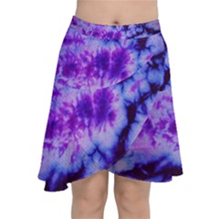 Tie Dye 1 Chiffon Wrap Front Skirt