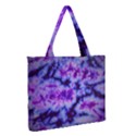 Tie Dye 1 Zipper Medium Tote Bag View2