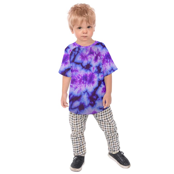 Tie Dye 1 Kids Raglan Tee