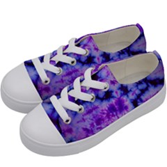 Tie Dye 1 Kids  Low Top Canvas Sneakers