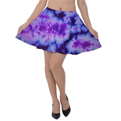 Tie Dye 1 Velvet Skater Skirt by dressshop