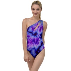 Tie Dye 1 To One Side Swimsuit