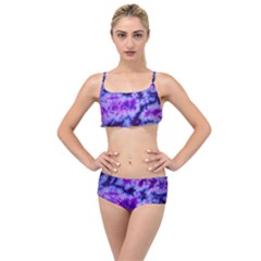 Tie Dye 1 Layered Top Bikini Set