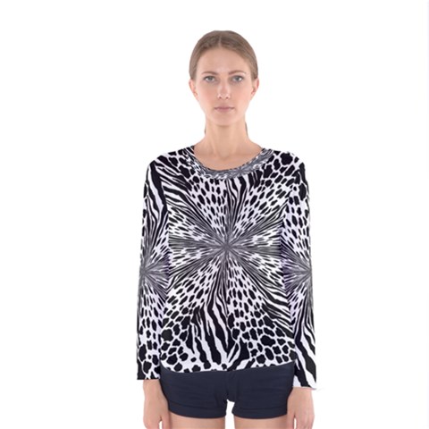 Animal Print 1 Women s Long Sleeve Tee by dressshop