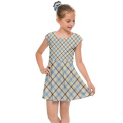 Plaid 2  Kids Cap Sleeve Dress by dressshop