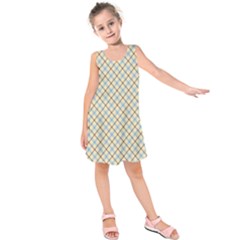 Plaid 2  Kids  Sleeveless Dress