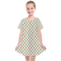 Plaid 2  Kids  Smock Dress by dressshop