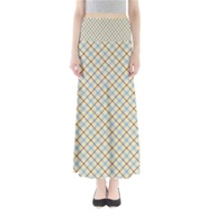 Plaid 2 Full Length Maxi Skirt by dressshop