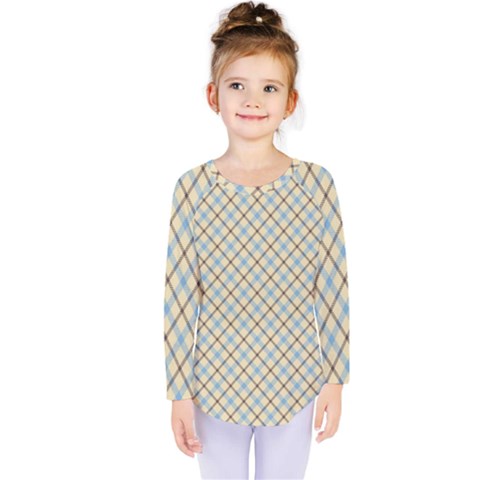 Plaid 2 Kids  Long Sleeve Tee by dressshop