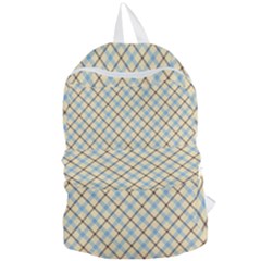Plaid 2 Foldable Lightweight Backpack by dressshop
