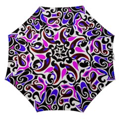 Retro Swirl Abstract Straight Umbrellas