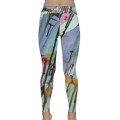 Chaos In Colour  Classic Yoga Leggings by ArtByAng