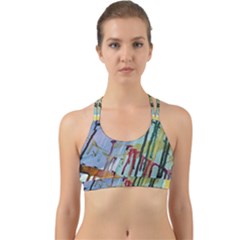 Chaos In Colour  Back Web Sports Bra by ArtByAng