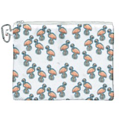 Flaming Gogo Canvas Cosmetic Bag (xxl) by ArtByAng