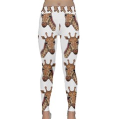 Giraffe Classic Yoga Leggings by ArtByAng