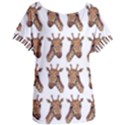 Giraffe Women s Oversized Tee View1