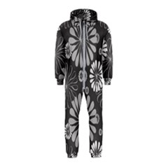 Floral Pattern Hooded Jumpsuit (kids) by Hansue