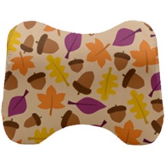 Acorn Pattern Head Support Cushion by Hansue