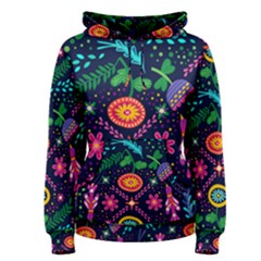 Colorful Pattern Women s Pullover Hoodie