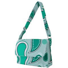 Seamless Full Print Messenger Bag by Hansue