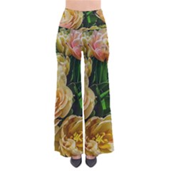 Early Summer Flowers So Vintage Palazzo Pants by bloomingvinedesign