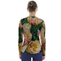 Early Summer Flowers V-Neck Long Sleeve Top View2