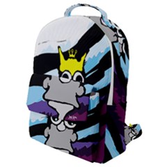 Demon Kingcat Flap Pocket Backpack (small)