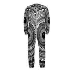 Graphic Design Round Geometric Onepiece Jumpsuit (kids)