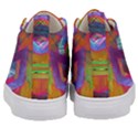 Glitch Glitch Art Grunge Distortion Kid s Mid-Top Canvas Sneakers View4