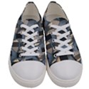 3d Pattern Texture Form Background Women s Low Top Canvas Sneakers View1
