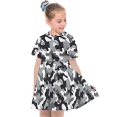 Camouflage 02 Kids  Sailor Dress by quinncafe82