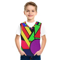 Background Color Art Pattern Form Kids  Sportswear by Nexatart