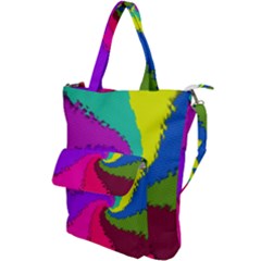 Art Abstract Pattern Color Shoulder Tote Bag