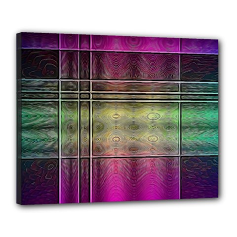 Abstract Desktop Pattern Wallpaper Canvas 20  X 16  (stretched)