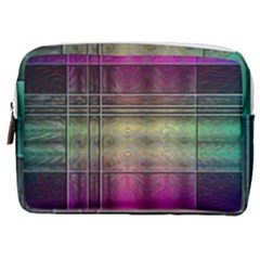 Abstract Desktop Pattern Wallpaper Make Up Pouch (medium)