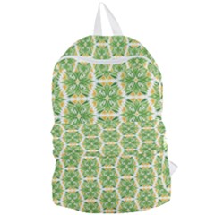 Pattern Abstract Decoration Flower Foldable Lightweight Backpack by Nexatart