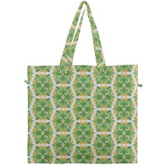 Pattern Abstract Decoration Flower Canvas Travel Bag