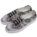 Pattern Abstract Structure Art Women s Classic Low Top Sneakers View2