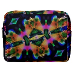 Butterfly Color Pop Art Make Up Pouch (large)
