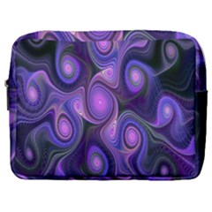 Abstract Pattern Fractal Wallpaper Make Up Pouch (large) by Nexatart