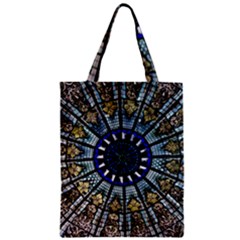 Pattern Art Form Architecture Zipper Classic Tote Bag by Nexatart