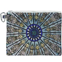 Pattern Art Form Architecture Canvas Cosmetic Bag (xxxl) by Nexatart