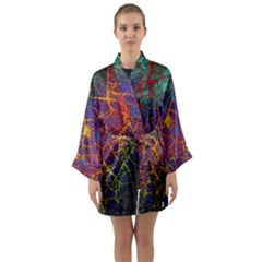 Background Desktop Pattern Abstract Long Sleeve Kimono Robe by Nexatart